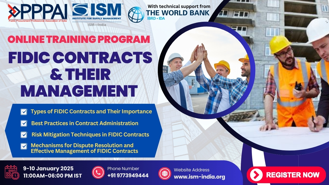 FIDIC Contracts & Their Management