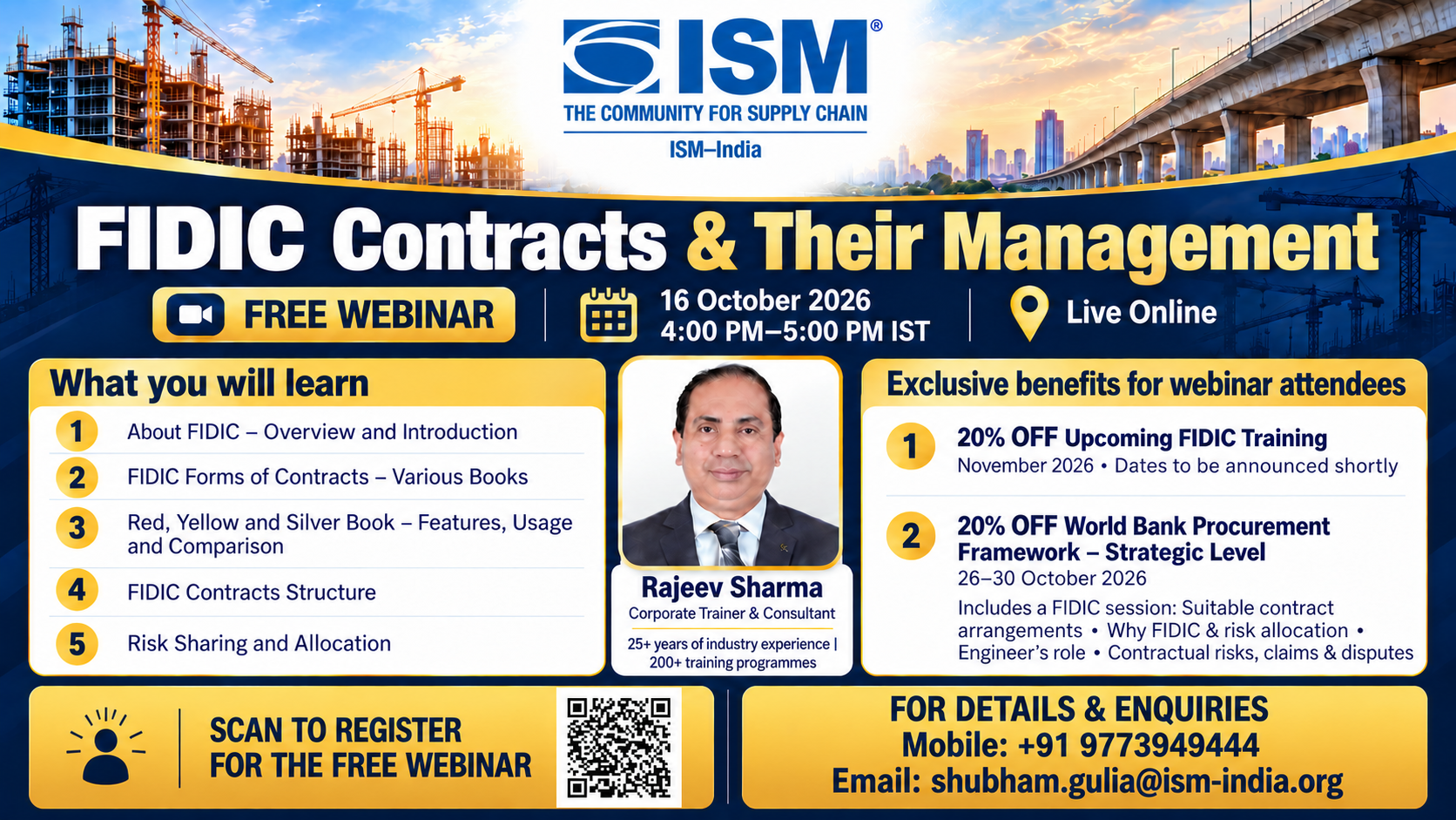 FIDIC Contracts & Their Management