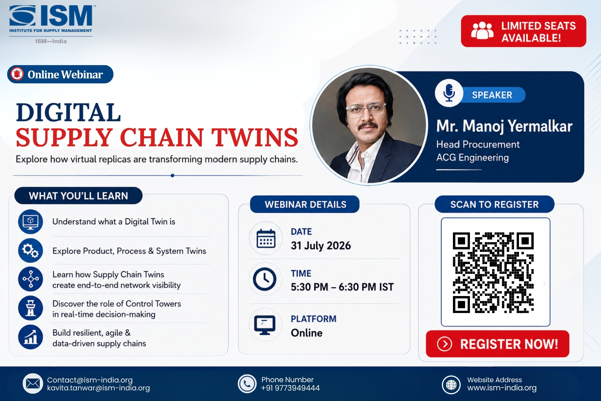 Webinar on Digital Supply Chain Twins