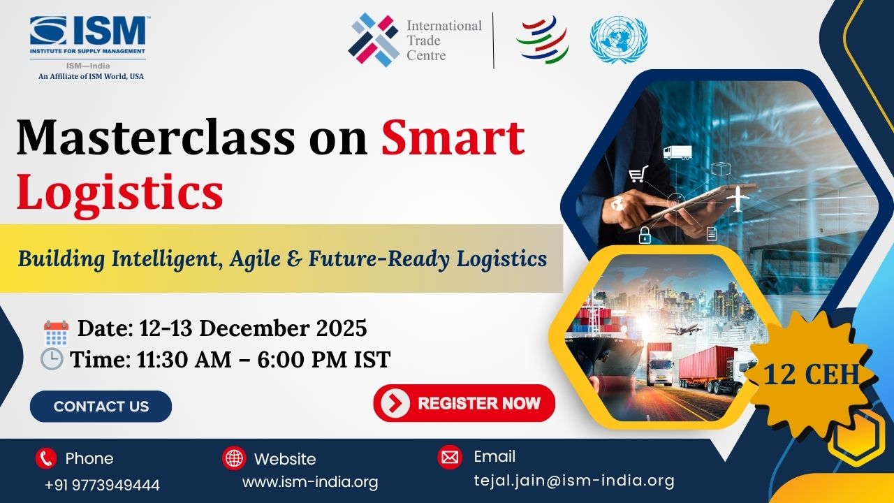 Masterclass on Smart Logistics