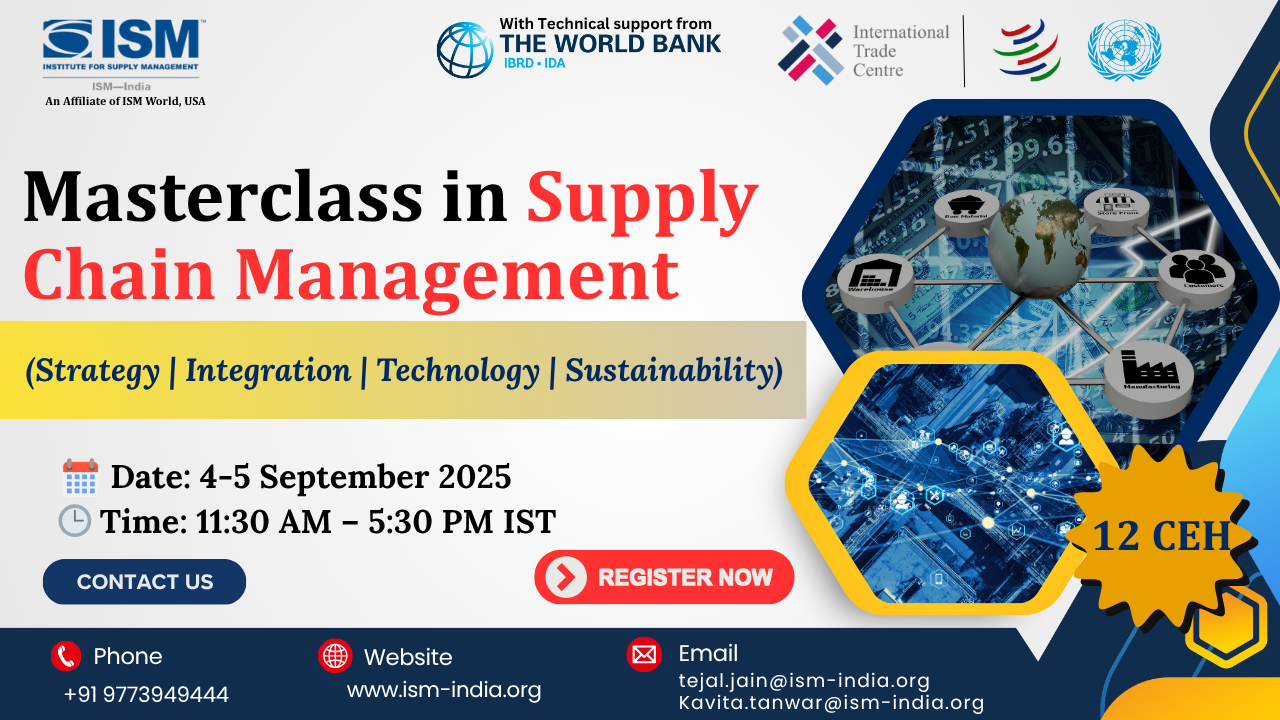 Masterclass in Supply Chain Management