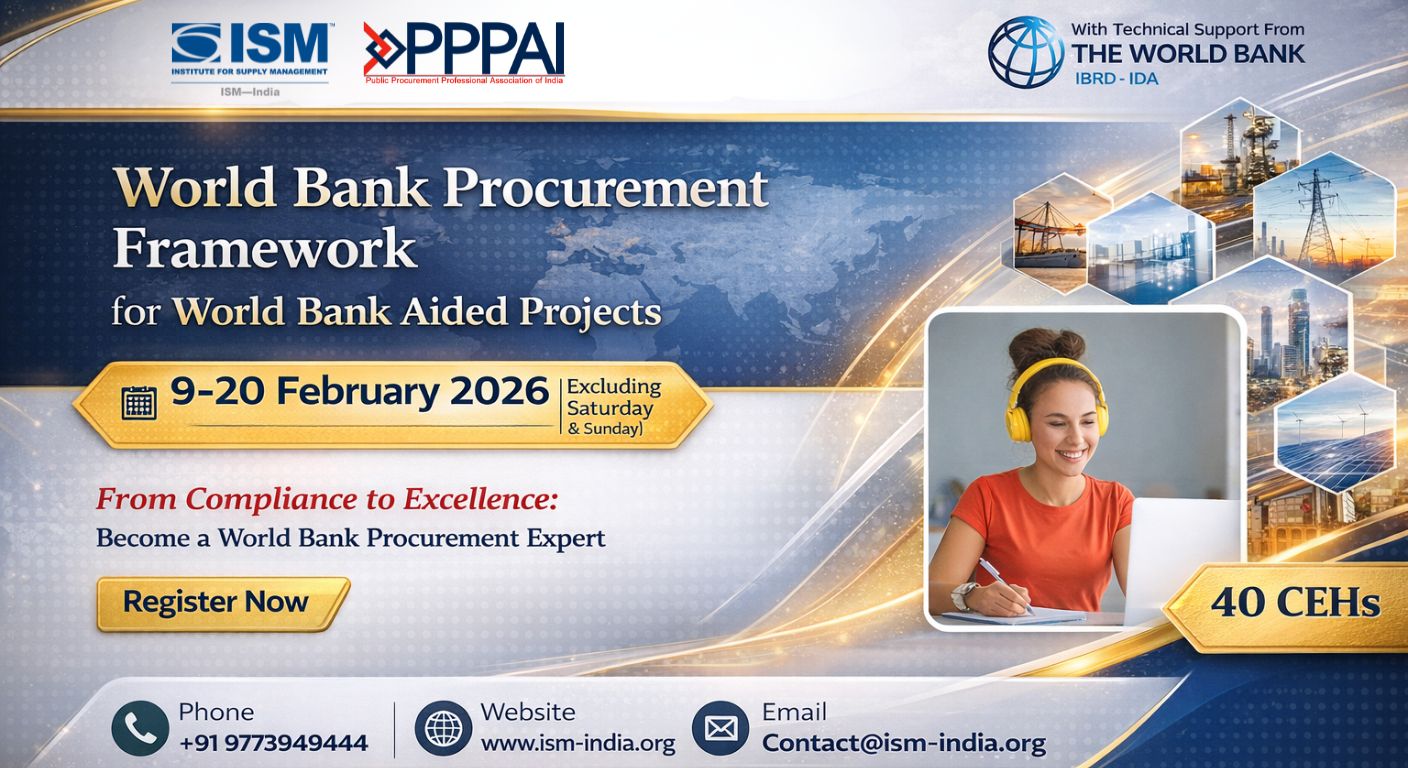 WBPF 2025 MASTERY World Bank Procurement Framework Excellence