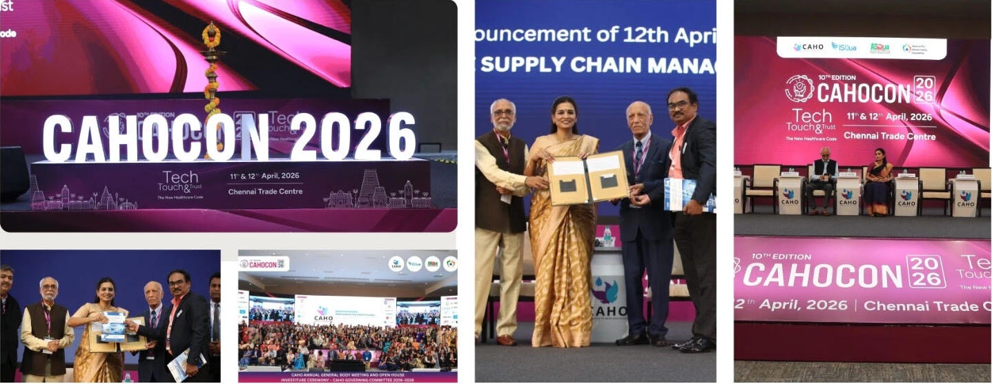 CAHO and ISM-INDIA MoU Signing Ceremony